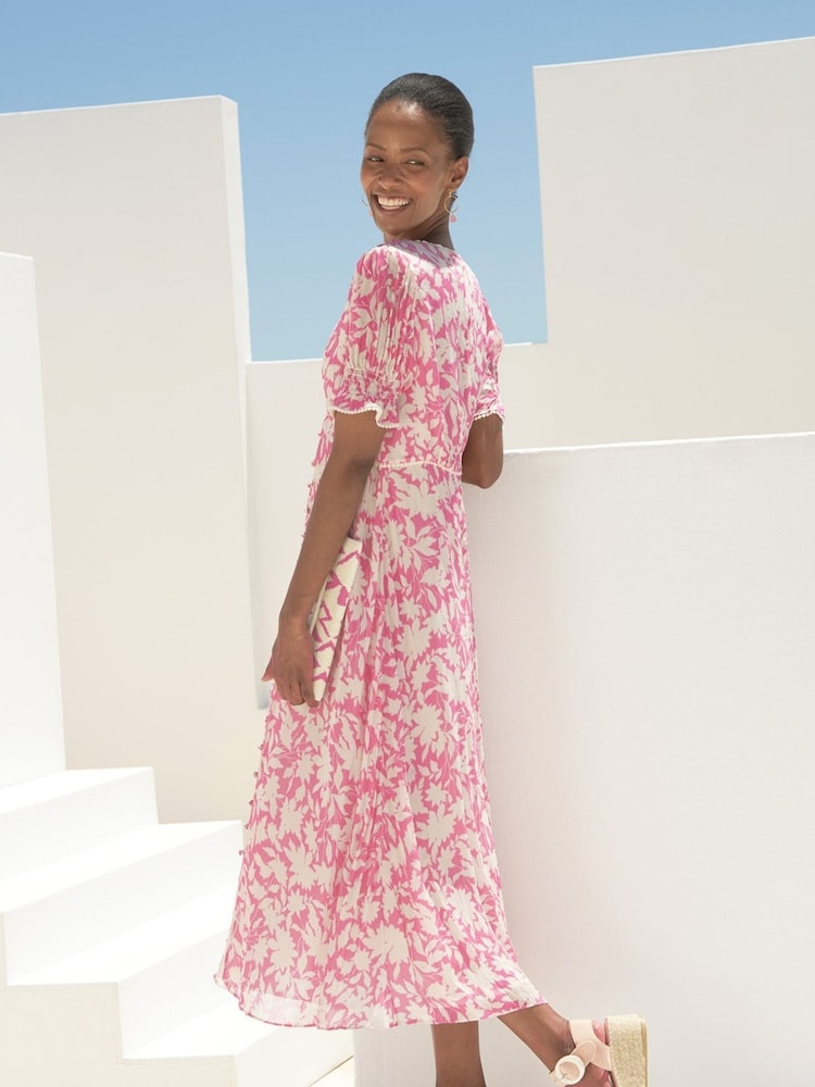 Aspiga Pink Sally Anne Tea dress - Image 2 of 5