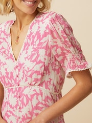 Aspiga Pink Sally Anne Tea dress - Image 3 of 5