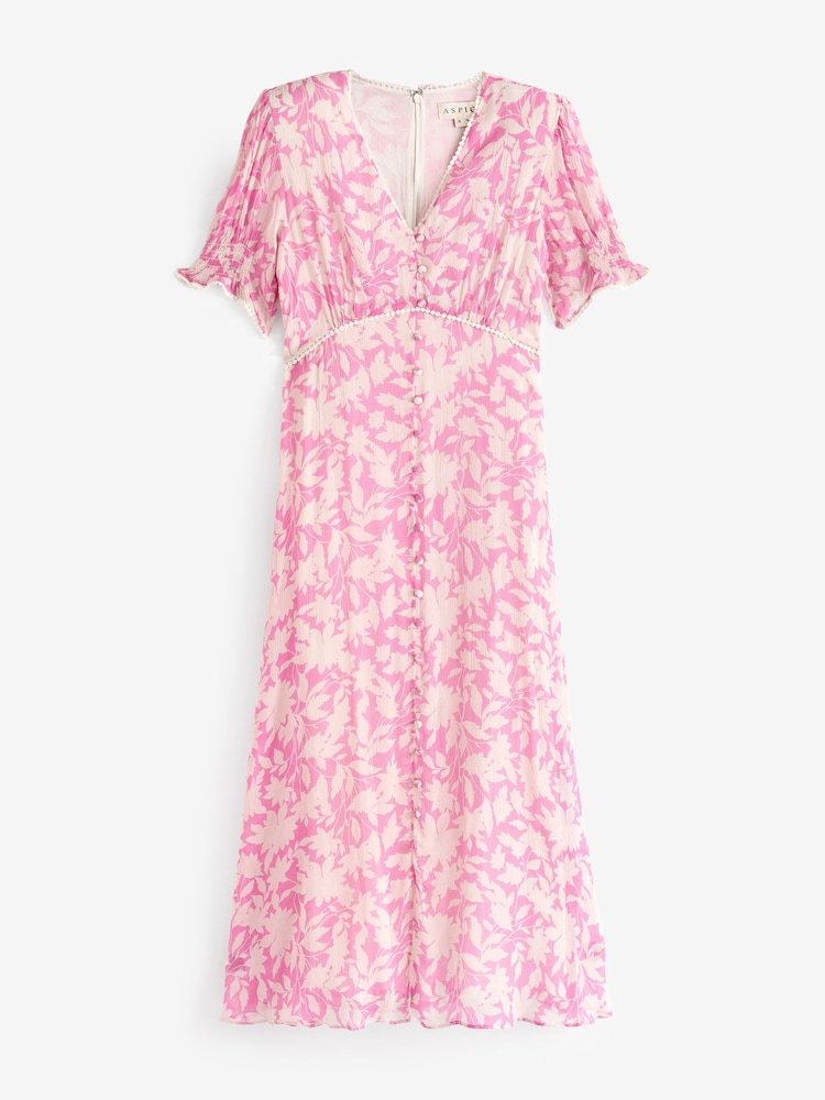 Aspiga Pink Sally Anne Tea dress - Image 5 of 5