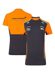 Fanatics Womens Grey F1 McLaren 2024 Team Set Up T-Shirt - Image 1 of 3