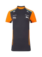 Fanatics Womens Grey F1 McLaren 2024 Team Set Up T-Shirt - Image 2 of 3