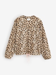 Leopard Heavyweight 100% Cotton Long Sleve Pyjamas - Image 6 of 9
