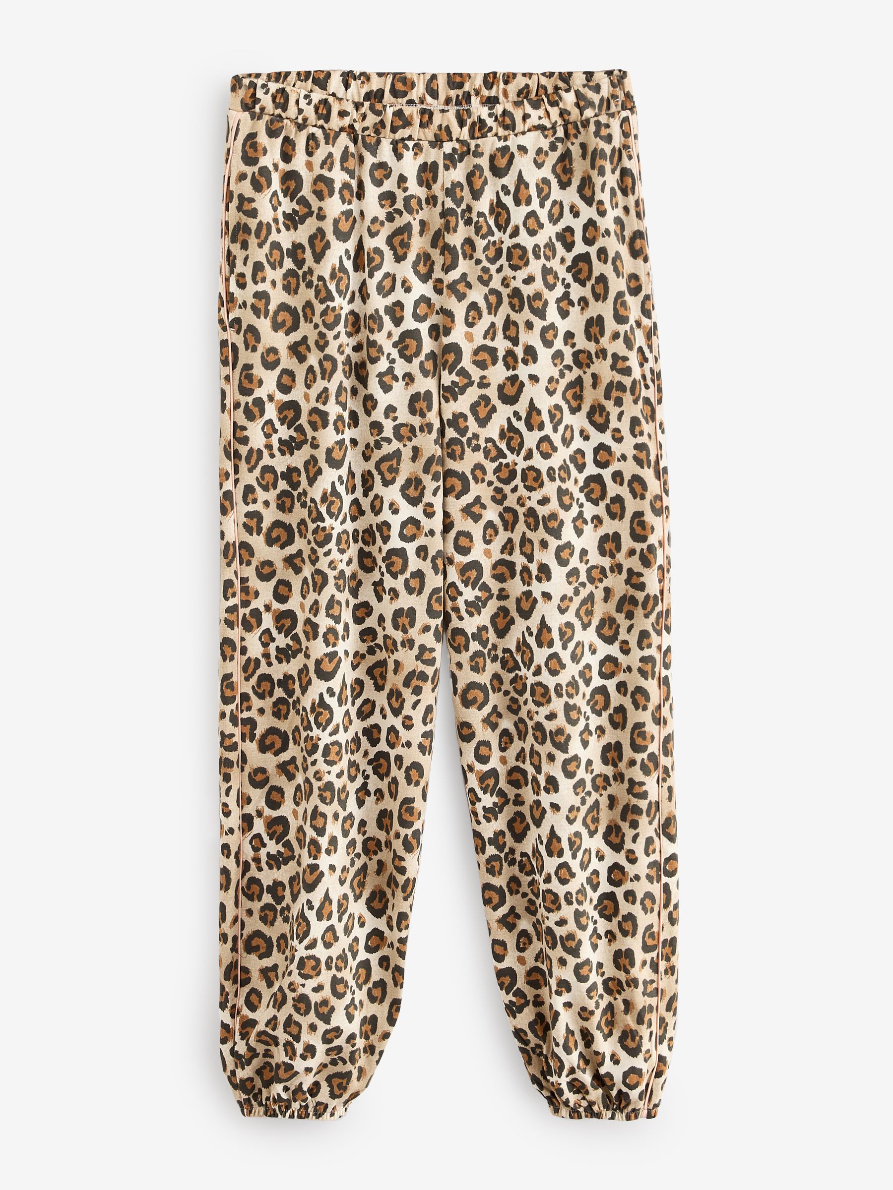 Leopard Heavyweight 100% Cotton Long Sleve Pyjamas