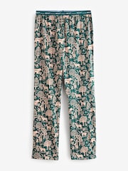 Green Woodland 100% Cotton Short Sleeve Pyjamas - Image 7 of 10