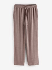 Mink Brown Cosy Button Through Pyjamas - Image 7 of 10