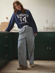 Blue Sunday Sweat and Flannel Pyjamas - Image 3 of 11