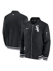 Fanatics MLB Chicago White Sox Authentic Bomber Black Jacket - Image 1 of 3