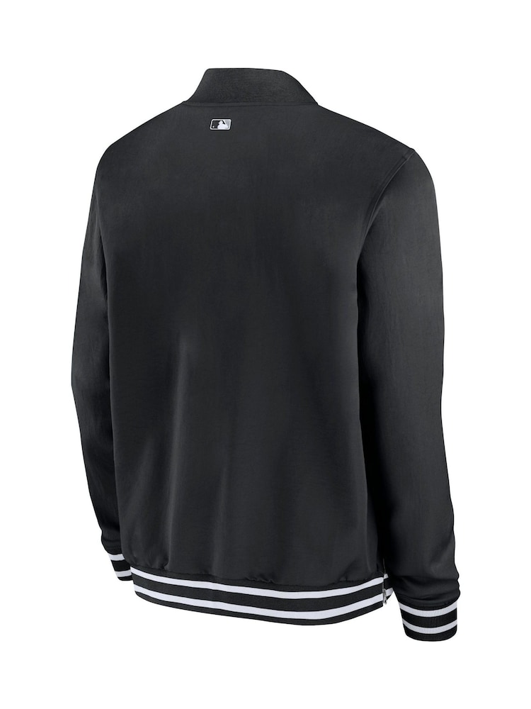 Fanatics MLB Chicago White Sox Authentic Bomber Black Jacket - Image 3 of 3