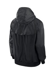 Fanatics MLB Chicago White Sox Team Runner Windrunner Black Jacket - Image 3 of 3