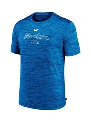 Fanatics Blue MLB Miami Marlins Authentic Dri-Fit Practice T-Shirt - Image 2 of 3