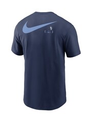 Fanatics Blue 100% Cotton MLB Kansas City Royals 2 Hit Speed City Connect T-Shirt - Image 2 of 3