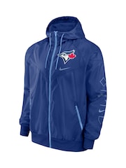Fanatics MLB Toronto Blue Jays Team Runner Windrunner Jacket - Image 3 of 3