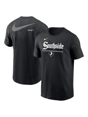 Fanatics 100% Cotton MLB Chicago White Sox 2 Hit Speed City Connect Black T-Shirt - Image 1 of 3