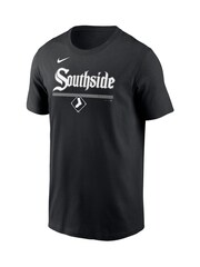 Fanatics 100% Cotton MLB Chicago White Sox 2 Hit Speed City Connect Black T-Shirt - Image 3 of 3