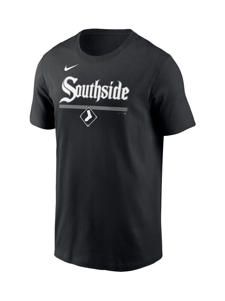 Fanatics 100% Cotton MLB Chicago White Sox 2 Hit Speed City Connect Black T-Shirt - Image 3 of 3