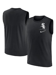 Fanatics Large MLB Chicago White Sox Muscle Logo Black Tank - Image 1 of 3