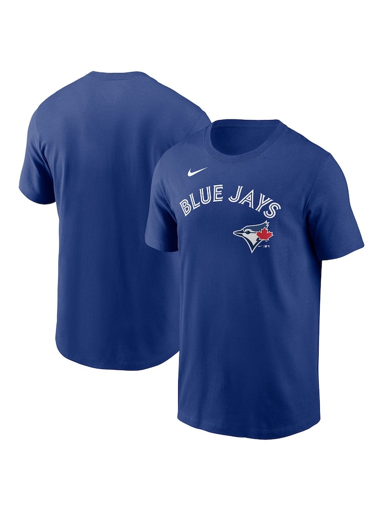 Fanatics MLB Toronto Blue Jays Fuse Wordmark Cotton T-Shirt - Image 1 of 3