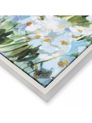 Art Marketing Grey Wild Daisy Bay Canvas Wall Art - Image 3 of 3