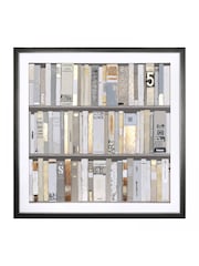 Art Marketing Black The Library Framed Wall Art - Image 2 of 2
