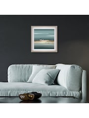 Art Marketing Grey Azure Framed Wall Art - Image 1 of 2