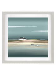 Art Marketing Grey Azure Framed Wall Art - Image 2 of 2
