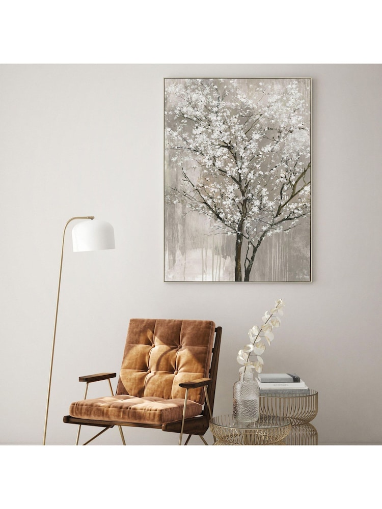 Art Marketing Gold Blossom Breeze Canvas Wall Art - Image 1 of 2