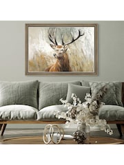 Art Marketing Gold The Duke Canvas Wall Art - Image 1 of 3