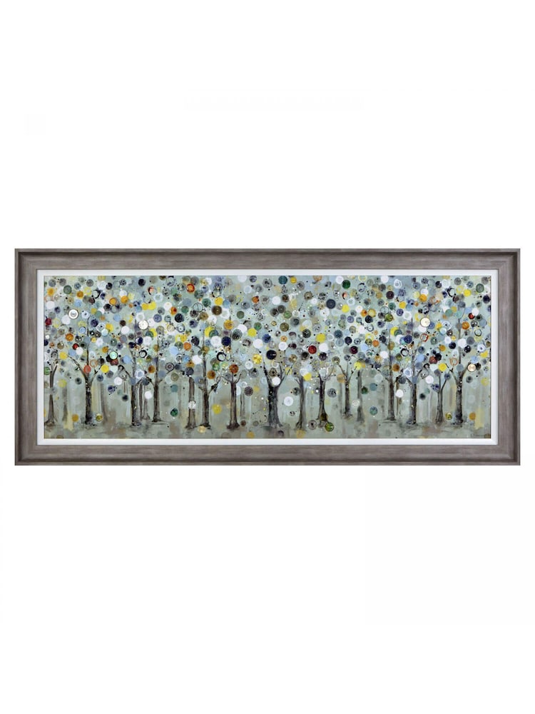 Art Marketing Grey Timekeeper Canvas Wall Art - Image 2 of 3