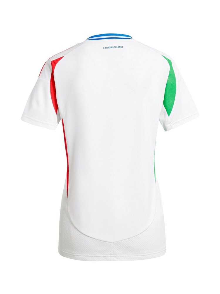adidas White Womens Italy Away Shirt 2024 - Image 2 of 3