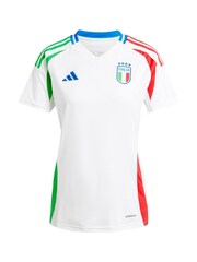 adidas White Womens Italy Away Shirt 2024 - Image 3 of 3