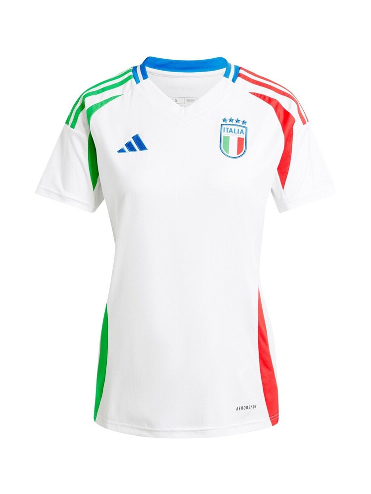 adidas White Womens Italy Away Shirt 2024 - Image 3 of 3