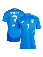adidas Blue Italy Home 2024 T-shirts - Image 1 of 3