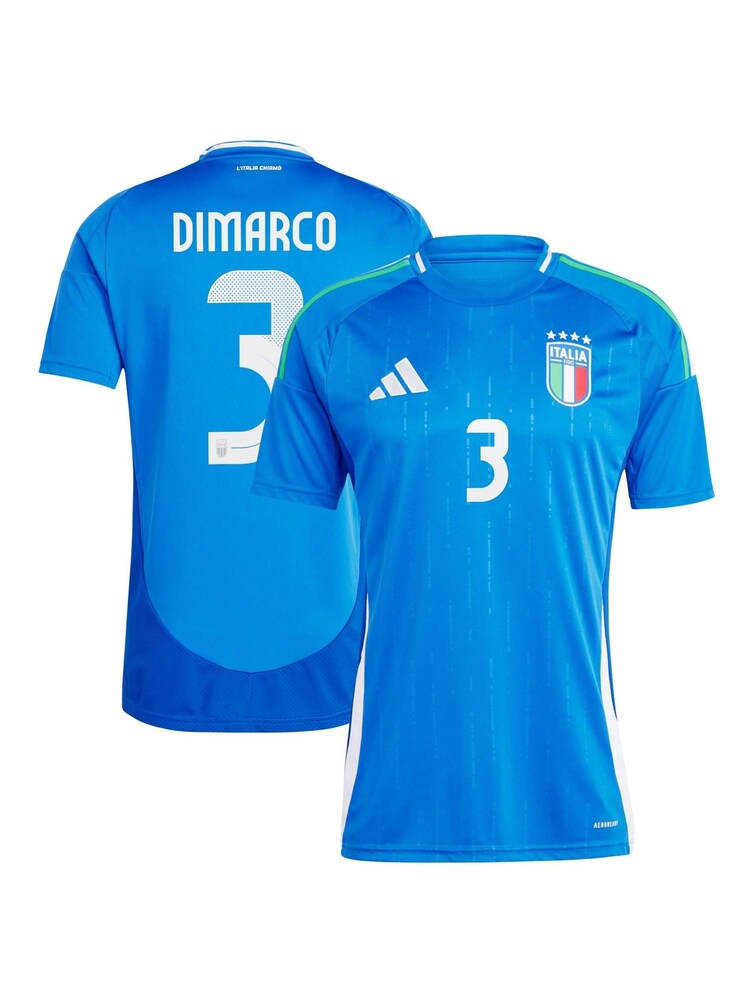 adidas Blue Italy Home 2024 T-shirts - Image 1 of 3