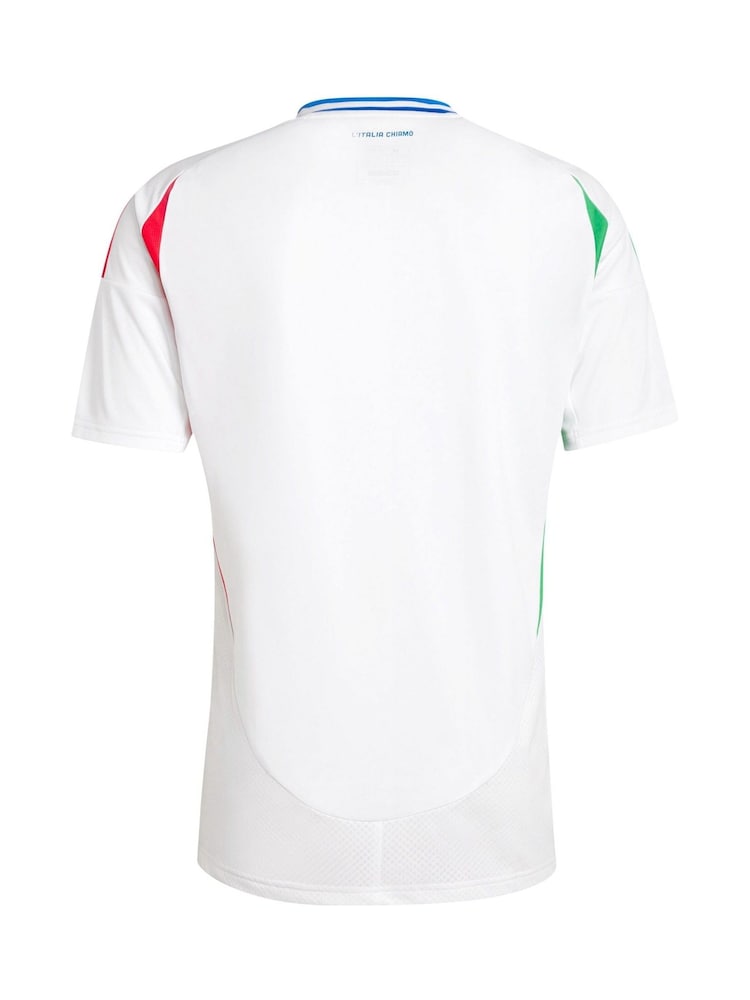 adidas White Italy Away Shirt 2024 - Image 2 of 3