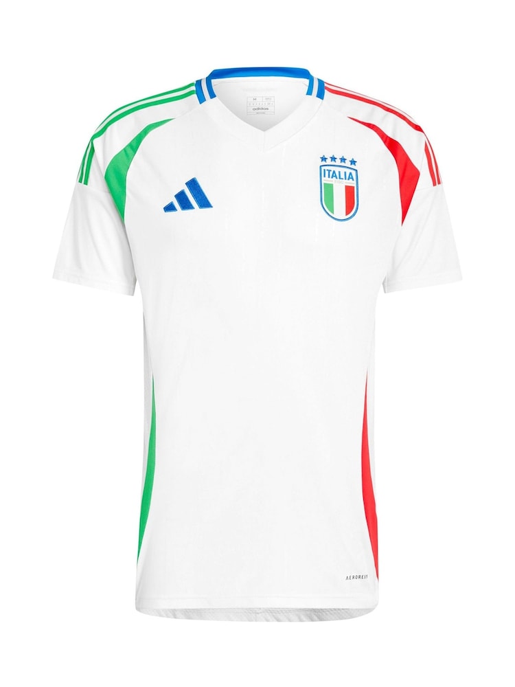 adidas White Italy Away Shirt 2024 - Image 3 of 3