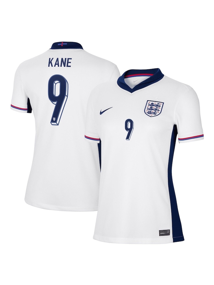 Nike White Kane - 9 Womens England Home Stadium Shirt 2024 - Image 1 of 3