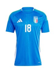 adidas Blue Italy Home 2024 Football Shirt - Image 2 of 3