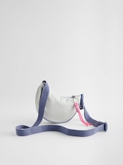 Blue/Grey Sling Cross-Body Bag - Image 1 of 5