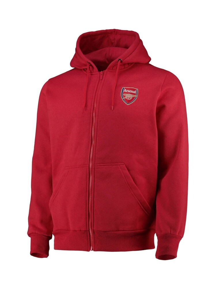 أحمر - هودي بسحّاب كامل مزيَّن بشعار فريق Arsenal من Fanatics - صورة 2 من 3 أحمر - هودي بسحّاب كامل مزيَّن بشعار فريق Arsenal من Fanatics - صورة 2 من 3