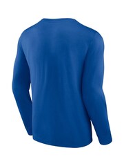 Fanatics Blue MLB Chicago Cubs Fundamental Long Sleeve T-Shirt - Image 3 of 3