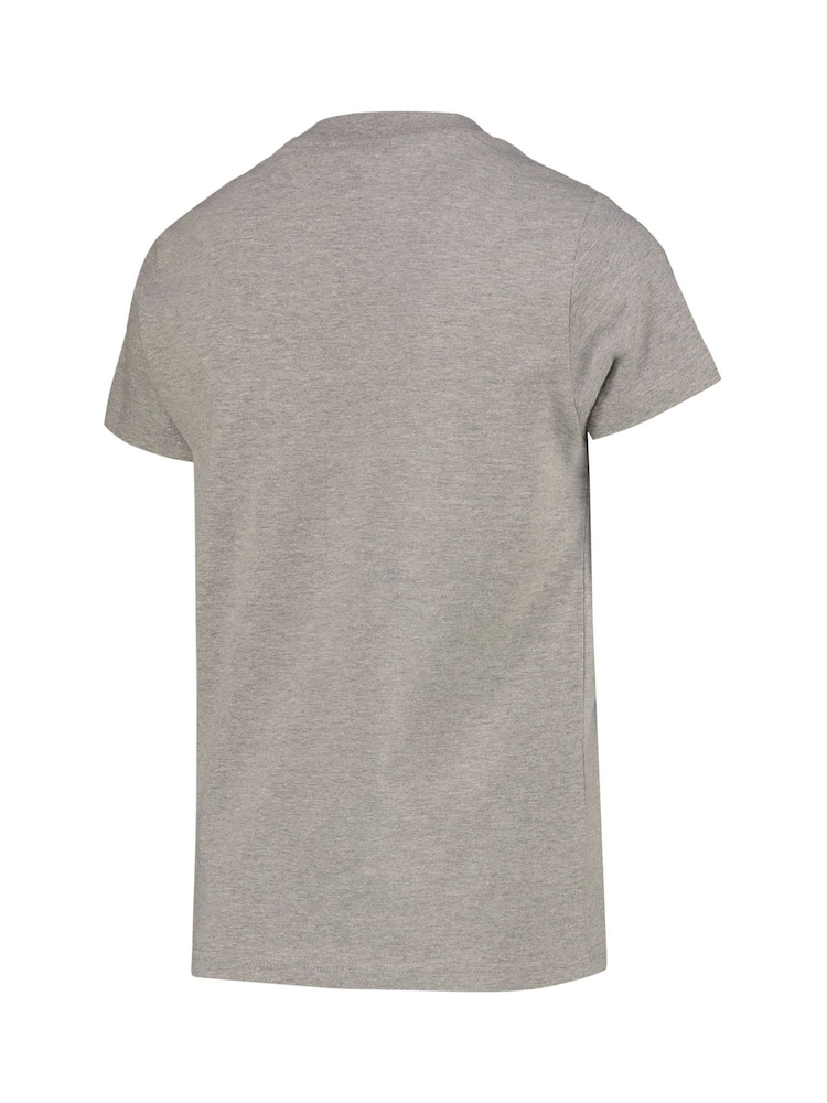 Fanatics Kids Grey Manchester City Graphic 100% Cotton T-Shirt - Image 3 of 3 Fanatics Kids Grey Manchester City Graphic 100% Cotton T-Shirt - Image 3 of 3