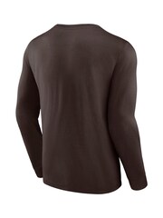 Fanatics MLB San Diego Padres Fanatics Fundamental Long Sleeve Brown T-Shirt - Image 3 of 3