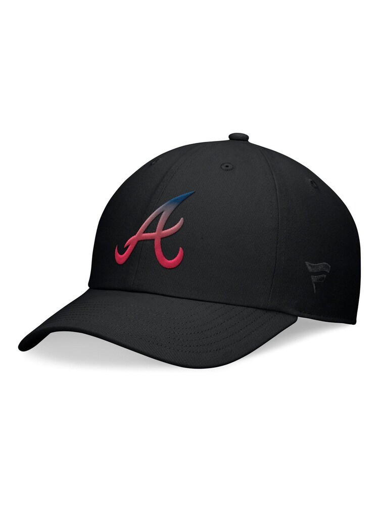 Fanatics 100% Cotton MLB Atlanta Braves Pinch Hitter Unstructured Adjustable Black Cap - Image 1 of 3 Fanatics 100% Cotton MLB Atlanta Braves Pinch Hitter Unstructured Adjustable Black Cap - Image 1 of 3