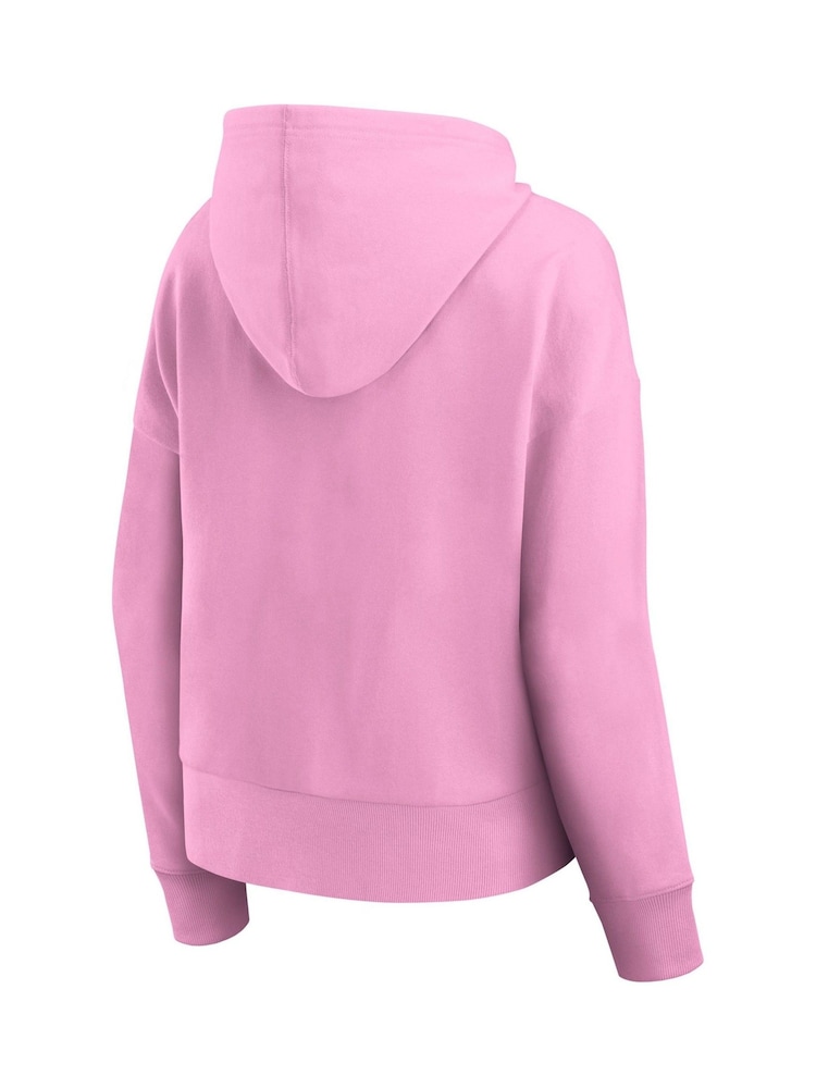 Fanatics Womens Pink 100% Cotton Formula 1 Hoodie - Image 3 of 3