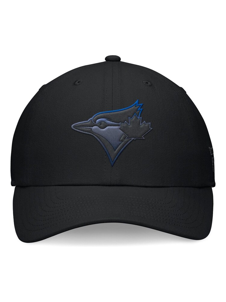 Fanatics 100% Cotton MLB Toronto Blue Jays Pinch Hitter Unstructured Adjustable Black Cap - Image 3 of 3