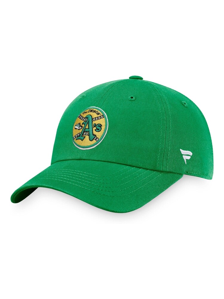 Fanatics Green MLB Oakland Athletics Core Fundamental Adjustable Cap - Image 2 of 3