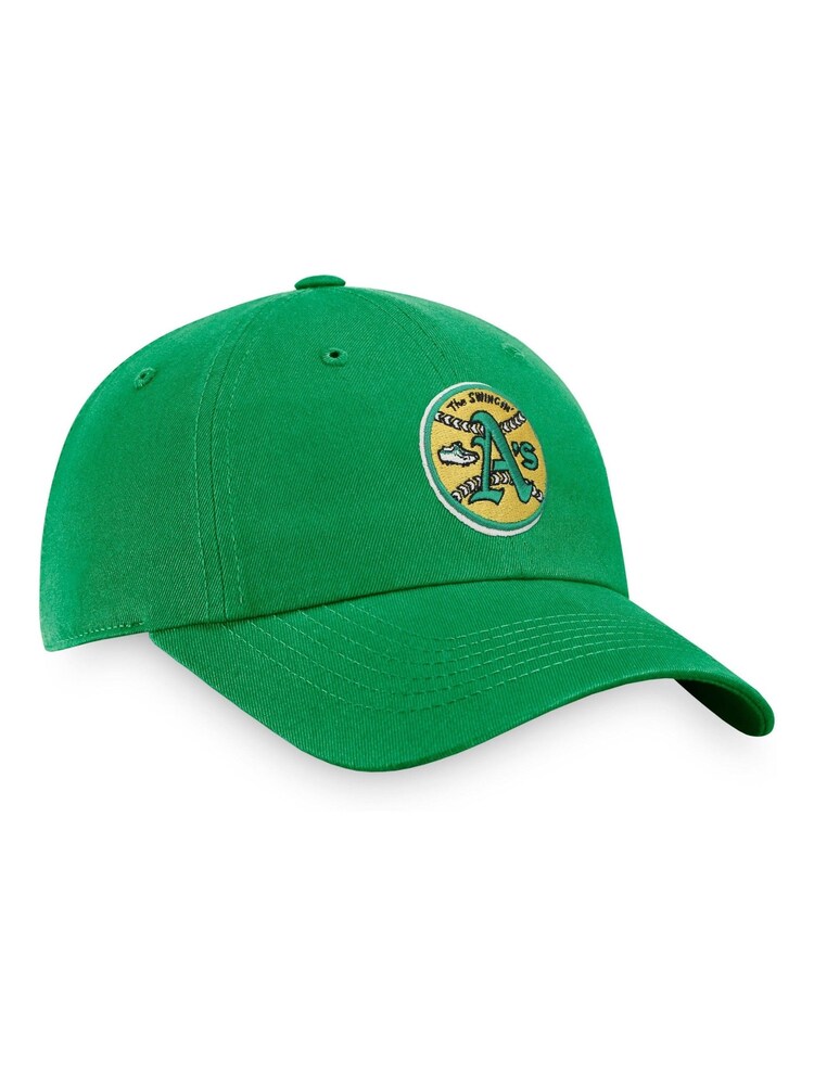 Fanatics Green MLB Oakland Athletics Core Fundamental Adjustable Cap - Image 3 of 3