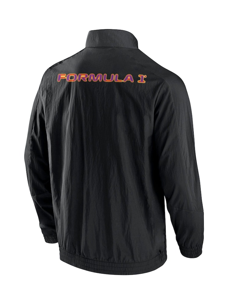 Jaqueta preta Fanatics Formula 1 Heat Map Woven Track - Imagem 3 de 3