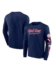 Modra rdeča majica z dolgimi rokavi Fanatics MLB Boston Sox Fanatics Fundamental - Slika 1 iz 3