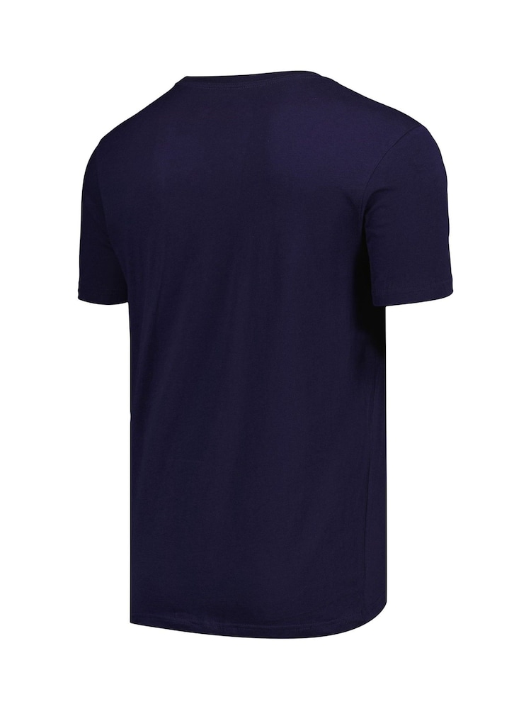 Fanatics Blue 100% Cotton MLB Seattle Mariners Primary Logo Graphic T-Shirt - Image 3 of 3